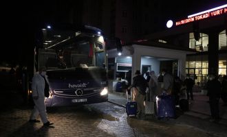 Birleşik Arap Emirlikleri’nden Bolu’ya getirilen 353 kişi yurda yerleştirildi