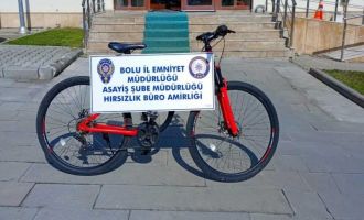 Bisiklet hırsızı yakalandı......