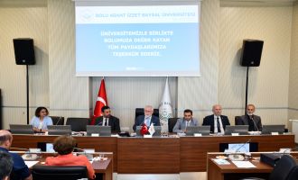Bolu Abant İzzet Baysal Üniversitesinde, Paydaş Danışma Kurulu Toplantısı gerçekleştirildi