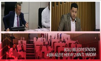 Bolu Belediyesi’nden 4 bin aileye her ay 2 bin TL yardım