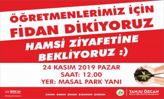 Bolu Belediyesi’nden Başöğretmen Atatürk ve Öğretmenler için Hatıra Ormanı