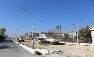 Bolu Belediyesi'nin altyapı ve üstyapı çalışmaları sürüyor....