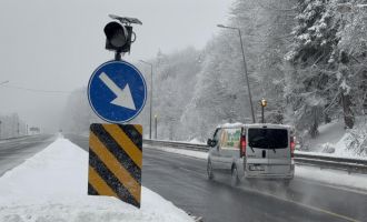 Bolu Dağı geçişinde ulaşım rahat sağlanıyor…