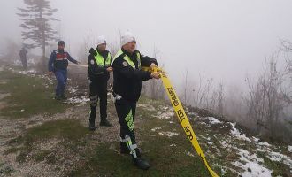 Bolu Dağı kenarında valiz içinde ceset bulundu