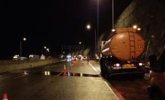 Bolu Dağı Tüneli İstanbul istikameti 30 saatin ardından trafiğe açıldı