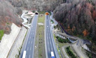 Bolu Dağı Tüneli tarihinin en sakin günlerini yaşıyor