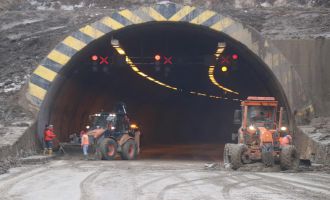 Bolu Dağı Tüneli'nde çalışmalar sürüyor