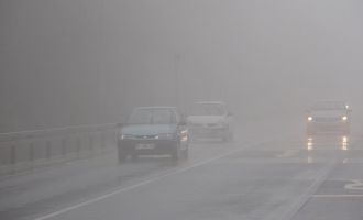 Bolu Dağı'nda göz gözü görmedi....