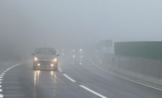 Bolu Dağı’nı kullanan sürücülere sis sürprizi