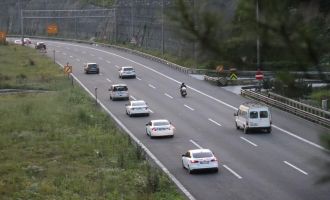 Bolu geçişinde akıcı trafik devam ediyor......
