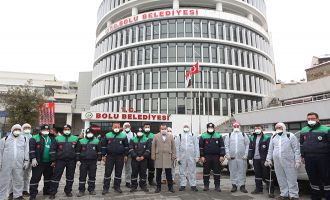 Bolu halkı ‘Bolu Belediyesi Hijyen Timi’ne emanet