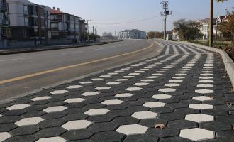 Bolu modern kaldırımlara kavuşuyor