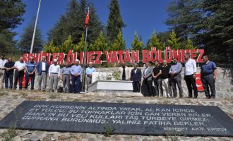 Bolu şehidini unutmadı………….