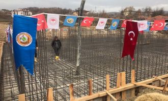 Bolu Taşkesti Orman İşletme binası yapımı devam ediyor...