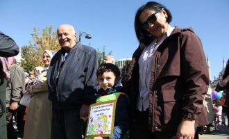 Bolu'da 1 Ekim Dünya Yaşlılar Günü için farkındalık yürüyüşü düzenlendi