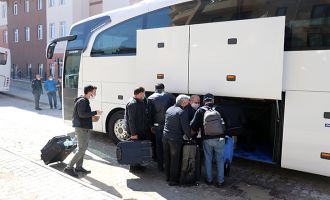 Bolu’da, 250 kişinin daha karantina süresinin bitmesiyle yurt tamamen boşaltıldı