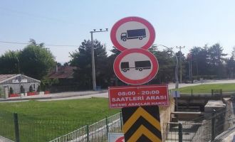 Bolu'da ağır tonajlı araçlara saat sınırlaması.....