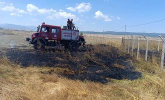 Bolu’da anız yangını büyümeden söndürüldü…….
