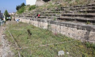 Bolu’da, 'antik stadion' kazısında Osmanlı hamam kalıntısına rastlandı