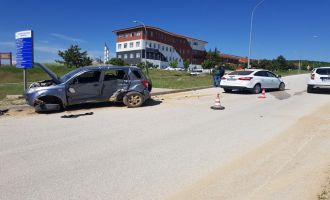 Bolu’da cip ve otomobil çarpıştı: 2 yaralı