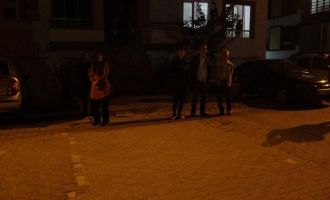 Bolu’da depremi hisseden vatandaşlar sokağa çıktı...........