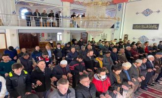 Bolu'da eller yağmur için semaya açıldı