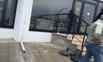 Bolu'da emlak ofisine silahlı saldırı: Lüks cip ve iş yeri kurşunların hedefi oldu