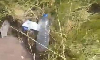 Bolu’da ilçenin su ihtiyacını karşılayan hattı parçaladılar