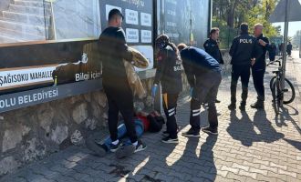 Bolu'da iş görüşmesine giderken bayılıp başından yaralandı