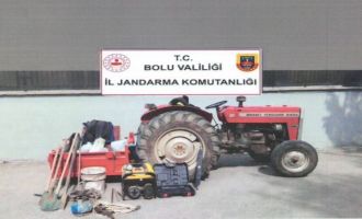 Bolu'da jandarmadan kaçak kazı yapanlara suçüstü: 6 gözaltı