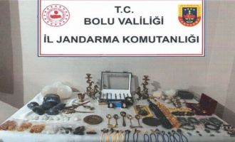 Bolu’da kaçak altın tozu ve tarihi eser yakalandı: 1 gözaltı..