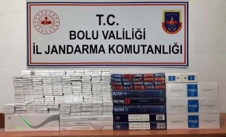 Bolu’da, kaçak sigara operasyonu: 6 gözaltı