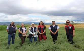 Bolu'da kadın çiftçilere yönelik proje meyvelerini vermeye başladı