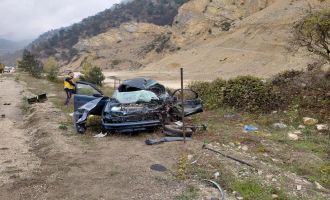 Bolu'da kamyon otomobille çarpıştı: 1 ölü, 1 yaralı