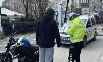 Bolu'da kural ihlali yapan bin 600 sürücüye ceza….