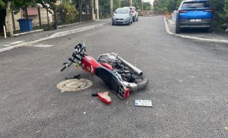 Bolu'da motosiklet ile otomobil çarpıştı: 1 yaralı.......