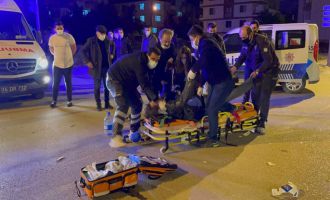 Bolu’da, otomobille çarpışan motosikletli kurye hayatını kaybetti