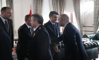 Bolu'da protokol bayramlaştı……
