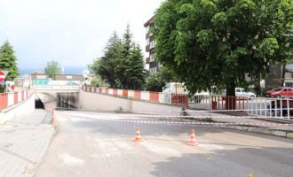 Bolu’da sağanak nedeniyle alt geçitler trafiğe kapatıldı...