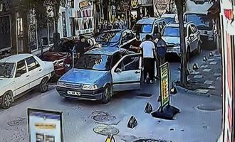 Bolu'da trafikte 'sinyal verme' tartışması kavgaya dönüştü