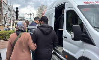 Bolu'da yabancı uyruklu vatandaşlar denetlendi......