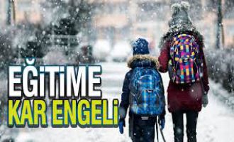 Bolu'da yüzyüze eğitime ara verildi 