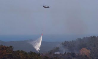 Bolu'dan Marmaris yangınına destek