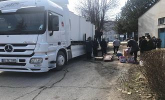 Bolu’dan seyyar tuvalet, banyo ve sobalar Kahramanmaraş’a doğru yola çıktı