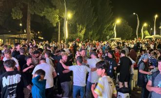 Bolulular çeyrek finali oyun havasıyla kutladı