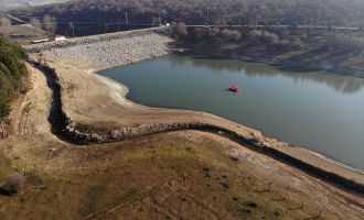 Bolu’nun içme suyunun karşılandığı barajda su seviyesi yüzde 21’e düştü