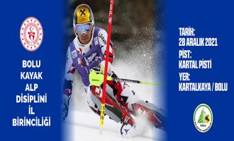 BOLU’NUN İLK KAYAK ALP DİSİPLİNİ İL BİRİNCİLİĞİ YARIŞMASI 28 ARALIK’TA YAPILACAK