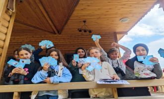Bolu’nun kuş cennetinde öğrenciler gözlem yaptı