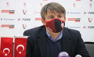 Boluspor Teknik Direktörü Reha Erginer ; 'Maçın tamamına baktığımızda genelde iyi oynadığımızı düşünüyorum'