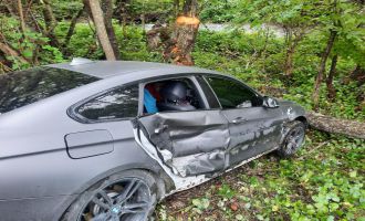 Bolusporlu futbolcular trafik kazasını yara almadan atlattı